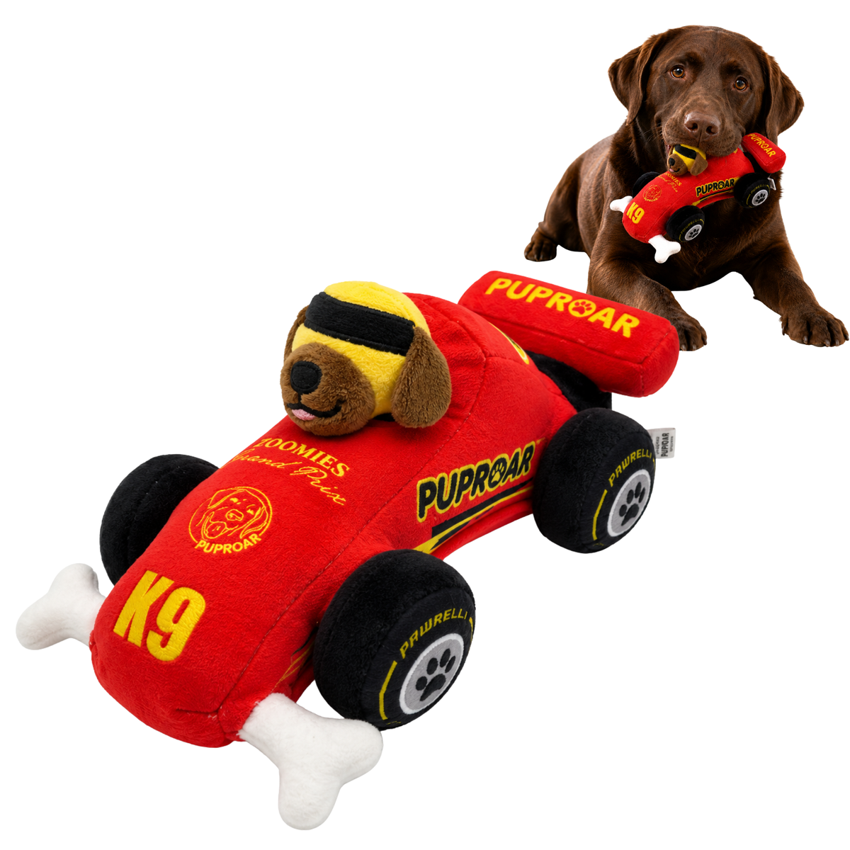 Puppy Prix Open Wheel Race Car