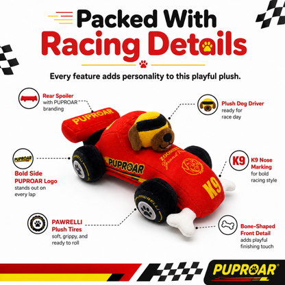 Puppy Prix Open Wheel Race Car