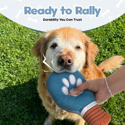 Pickleball Squeaky and Crinkle Paper Dog Toy -Funny Pickle Ball Puppy Gift