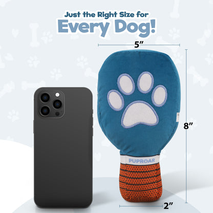Pickleball Squeaky and Crinkle Paper Dog Toy -Funny Pickle Ball Puppy Gift