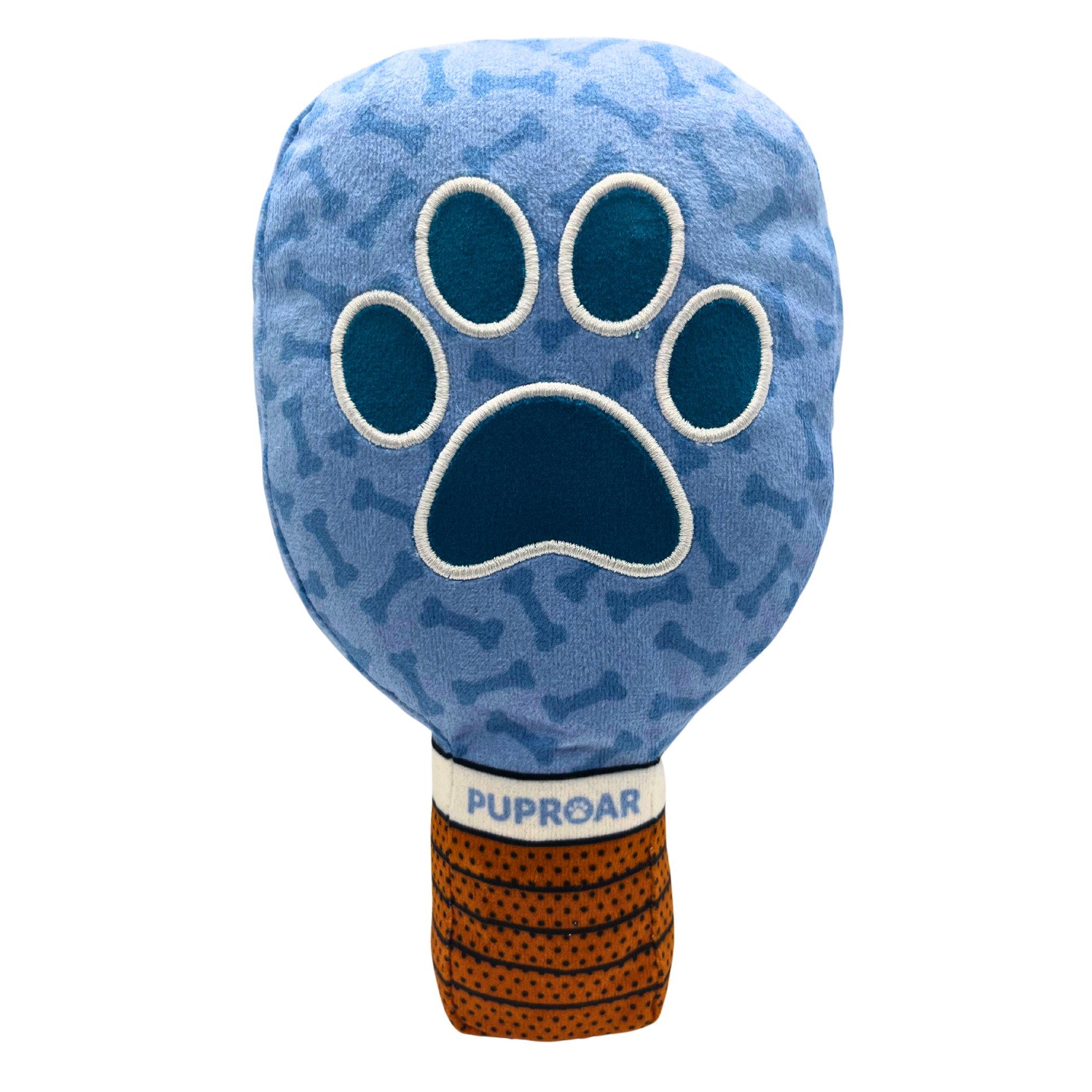 Pickleball Squeaky and Crinkle Paper Dog Toy